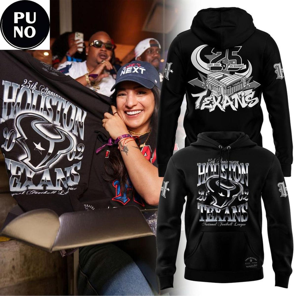 Houston Texans 25th Anniversary NRG Stadium 2026 Hoodie T-Shirt