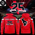 Houston Texans 25th Season Anniversary 2026 Hoodie