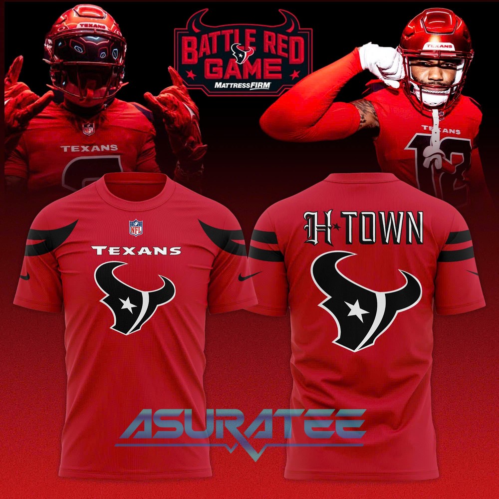Houston Texans Battle Red Game Limited Edition Shirt