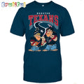 Houston Texans Flintstones Football T Shirt