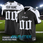 Houston Texans “Gothic Lone Star Shadows” Limited Custom Jersey