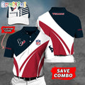 Houston Texans Polo Shirt Custom Name Football Polo Shirts