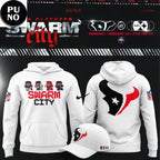 Houston Texans Swarm City Steppas Pixel Style Hoodie Shirt