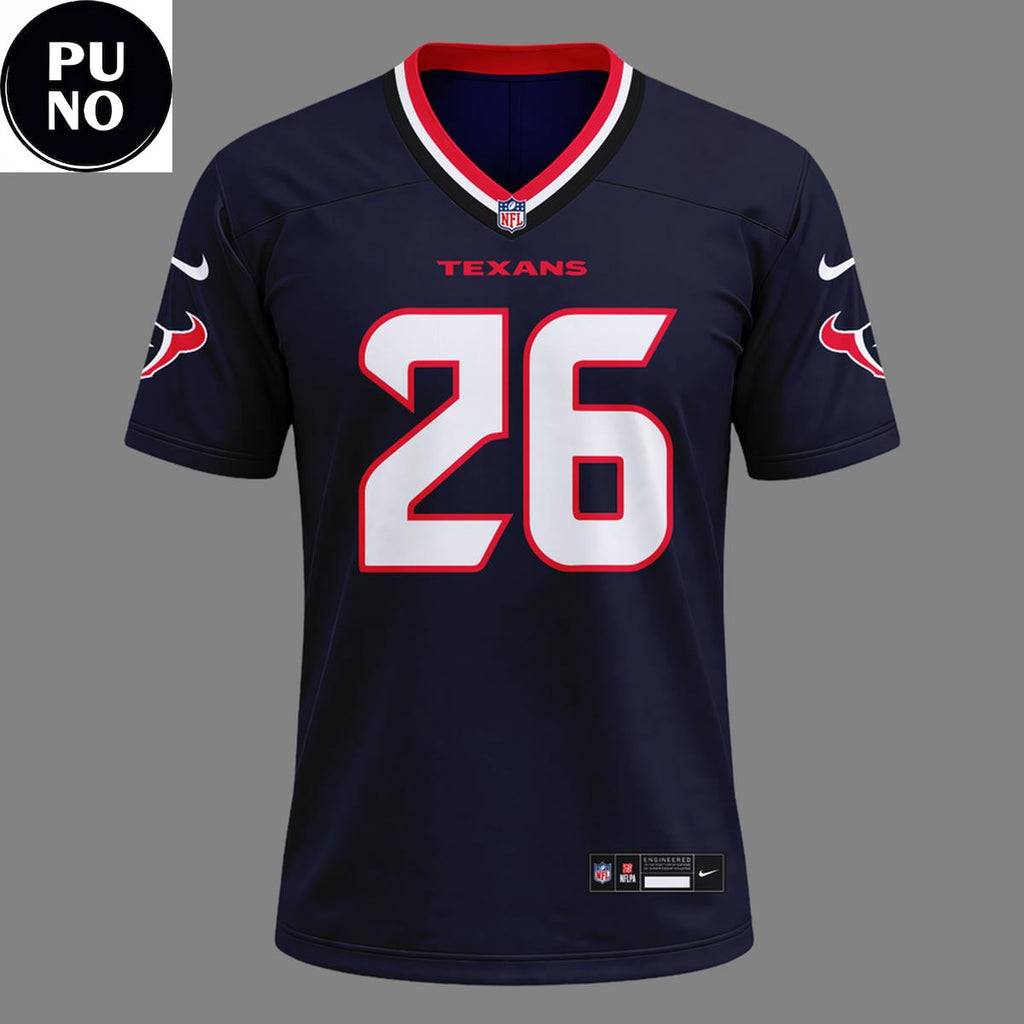 Houston Texans x Bruno Mars 2026 Football Jersey