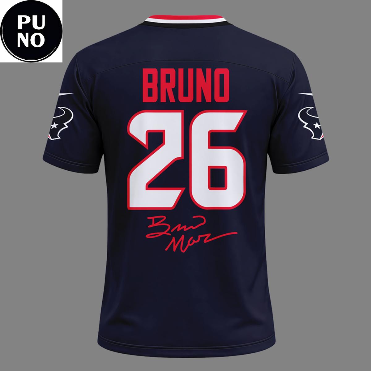 Houston Texans x Bruno Mars 2026 Football Jersey