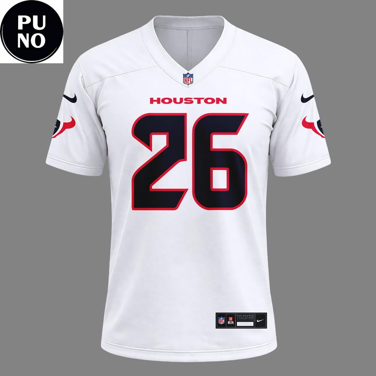 Houston Texans x Bruno Mars 2026 Football Jersey