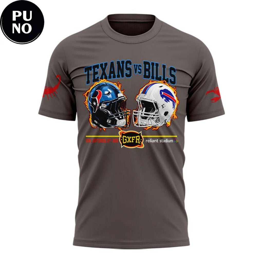 Houston Texans x Buffalo Bills 2026 Bun B x Westside Gunn T-Shirt