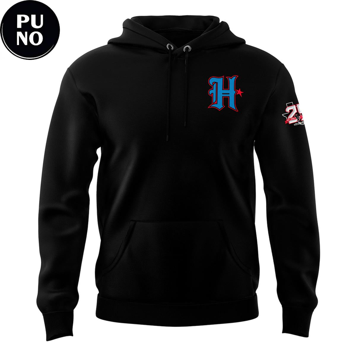 Houston Texans x Free Walls Celebrating 25th Season Hoodie T-Shirt