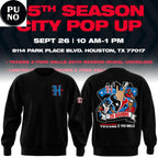Houston Texans x Free Walls Celebrating 25th Season Hoodie T-Shirt