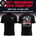 Houston Texans x Free Walls Celebrating 25th Season Hoodie T-Shirt