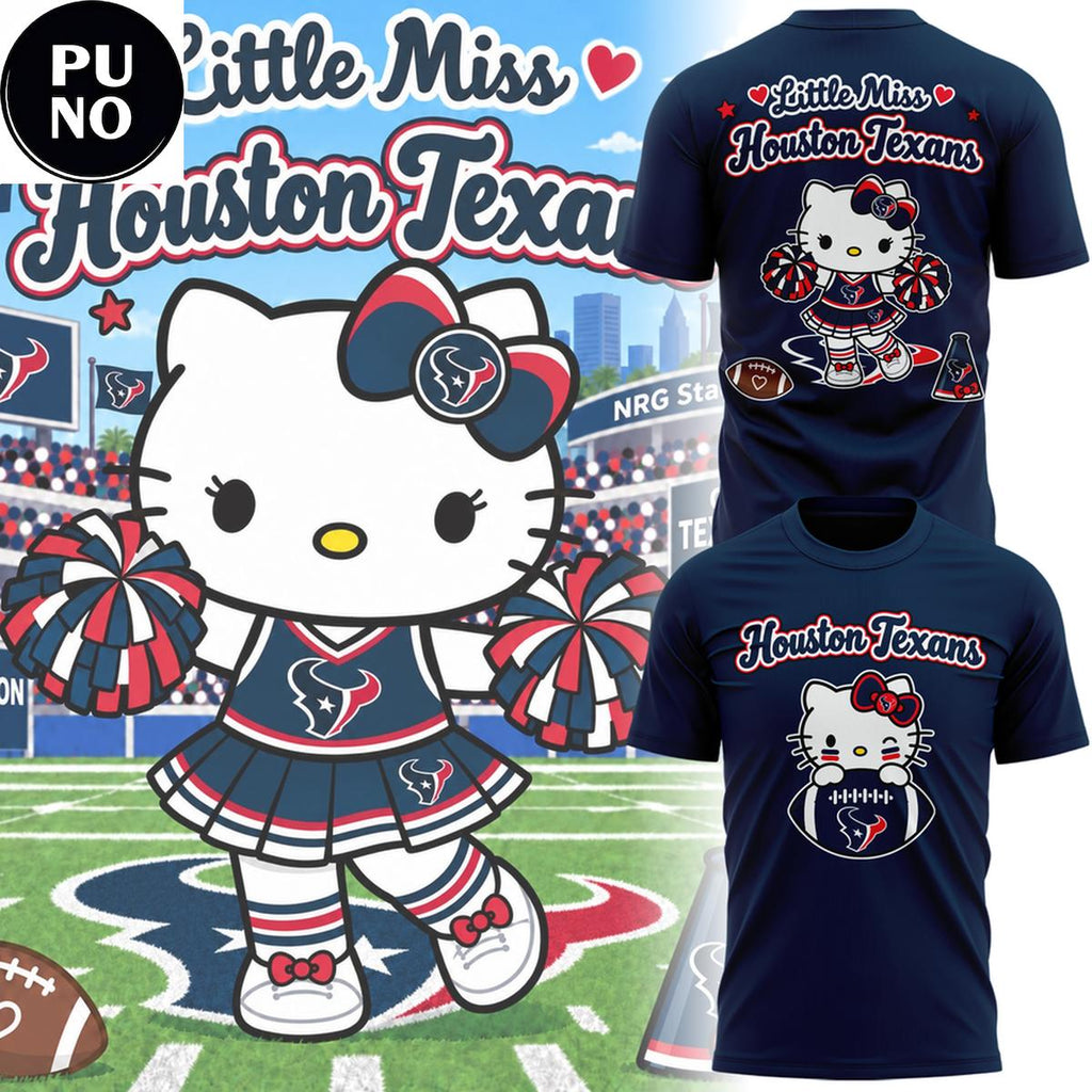 Houston Texans x Hello Kitty Little Miss 2026 T-shirt