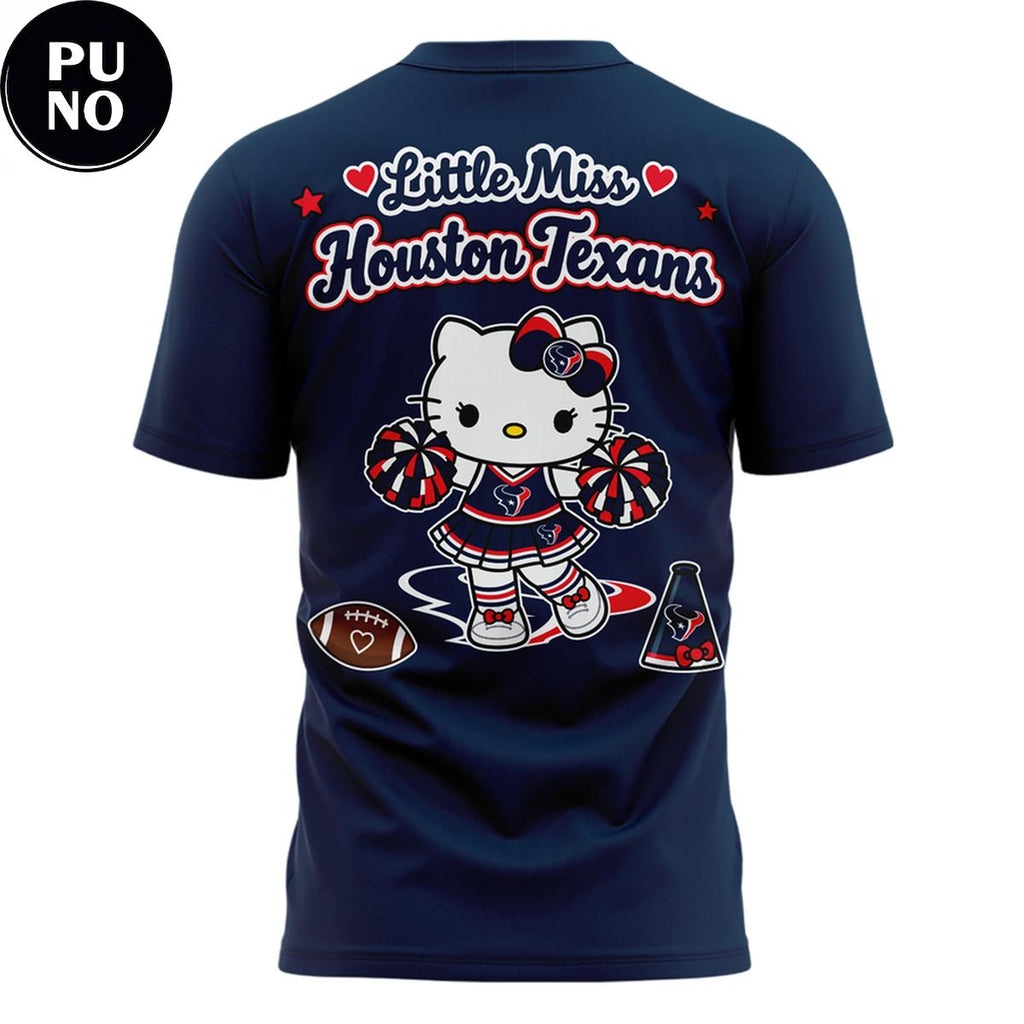 Houston Texans x Hello Kitty Little Miss 2026 T-shirt