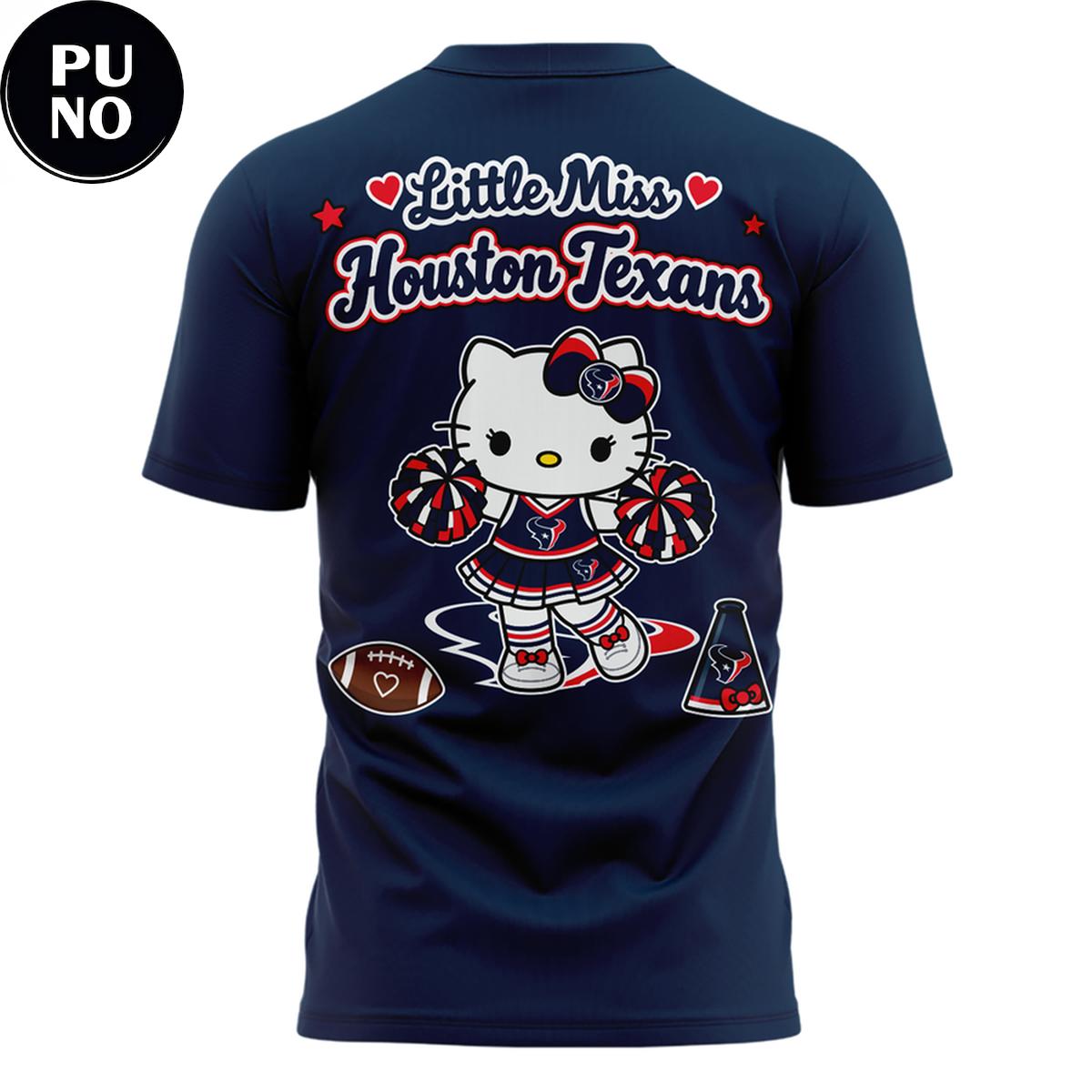 Houston Texans x Hello Kitty Little Miss 2026 T-shirt
