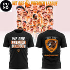 Hull City A.F.C. 2026 We Are Premier League Hoodie T-Shirt