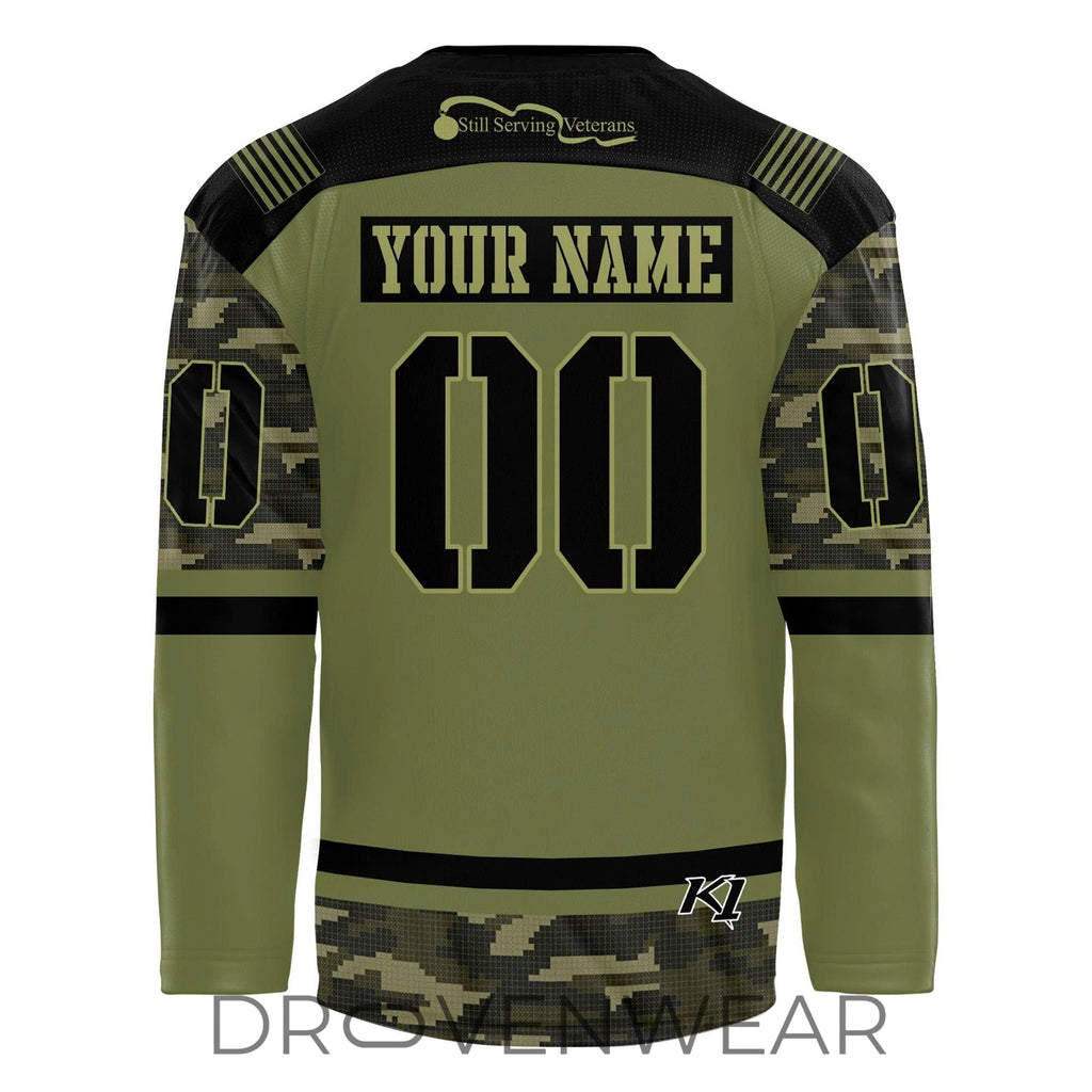 Huntsville Havoc Military Appreciation Night Hockey Jersey