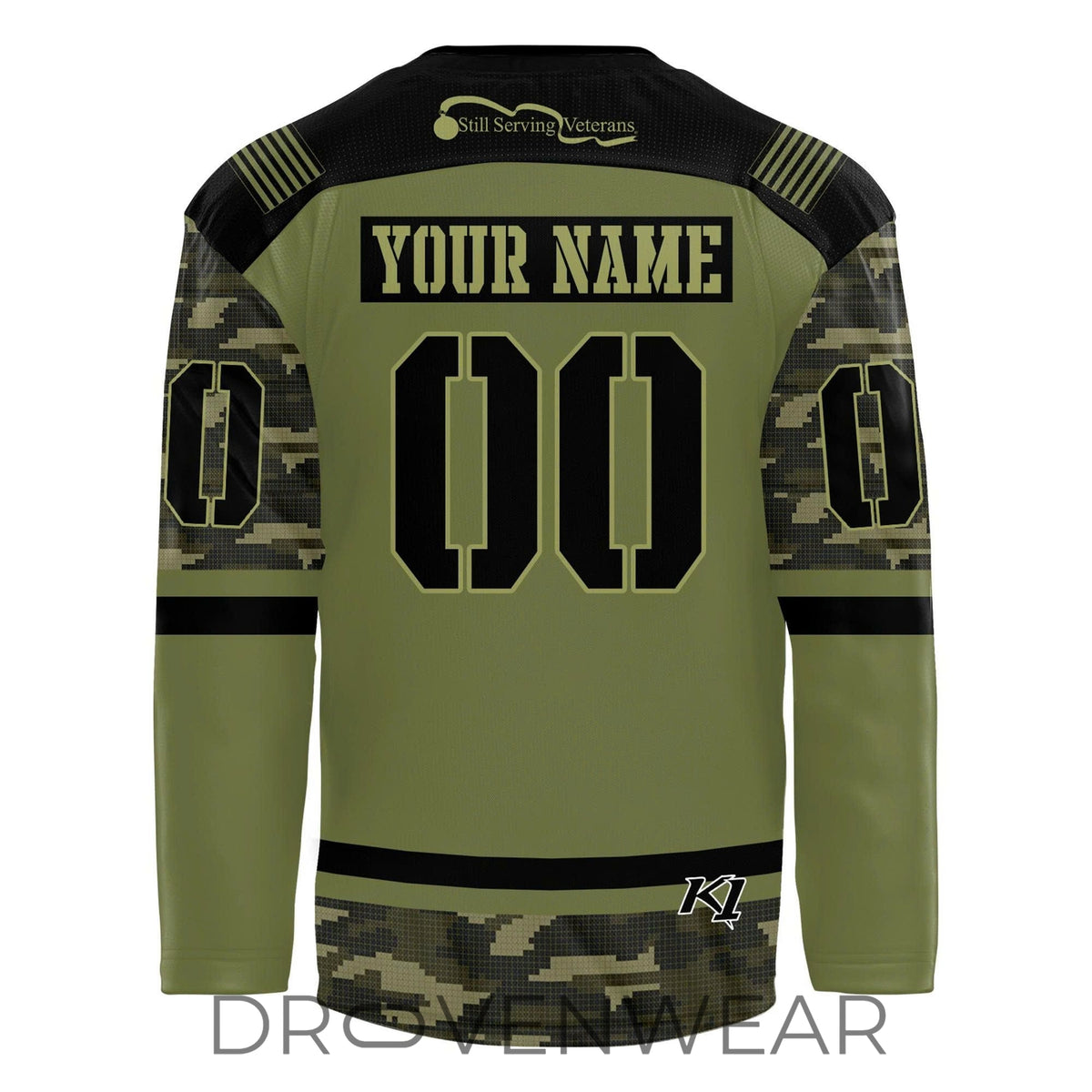 Huntsville Havoc Military Appreciation Night Hockey Jersey