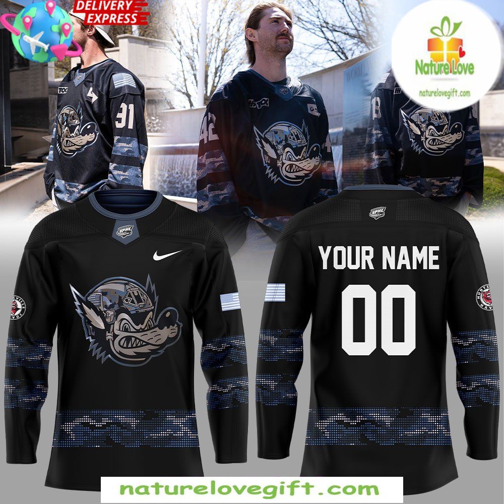 Huntsville Havoc 2026 Military Night Hockey Jersey