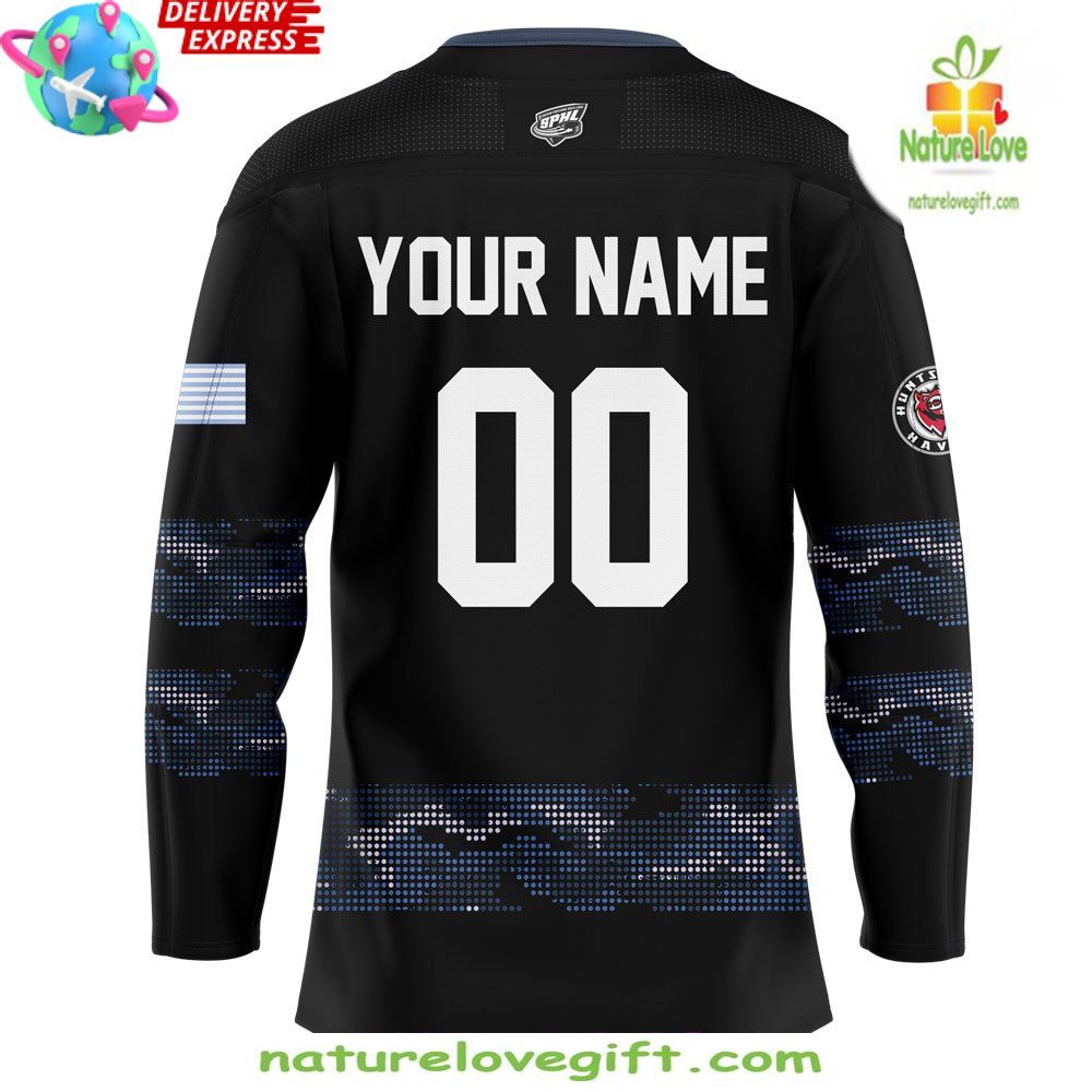 Huntsville Havoc 2026 Military Night Hockey Jersey