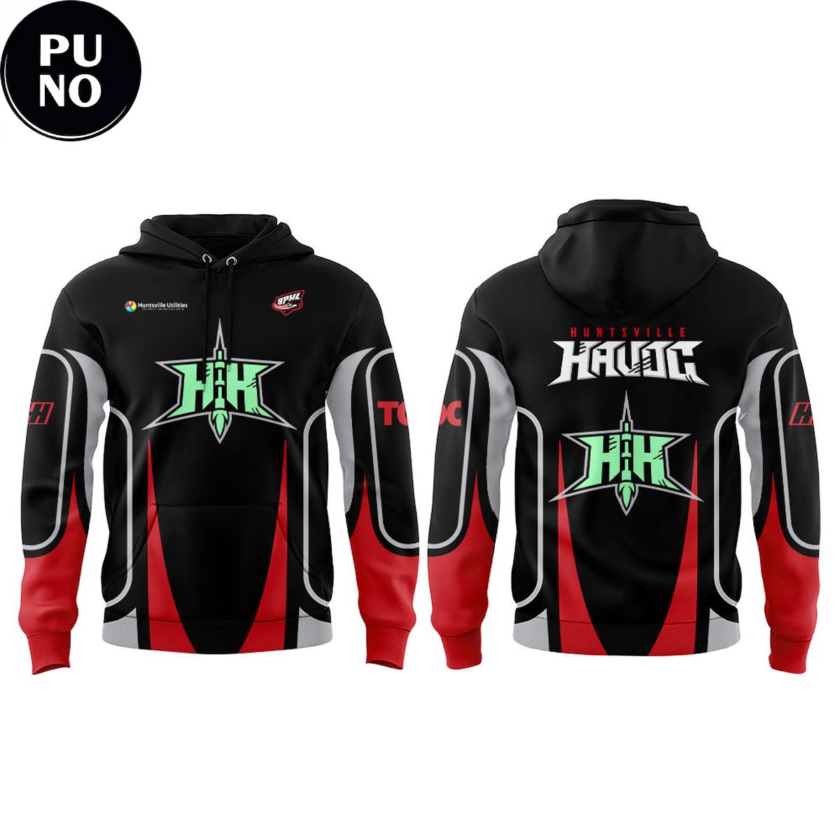 Huntsville Havoc Off the Back Glow Night 2026 Hoodie T-Shirt