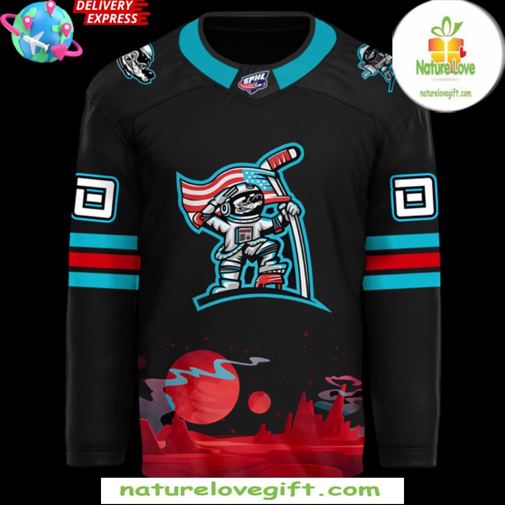 Hockey Jersey Huntsville Havoc Space Night Special Edition