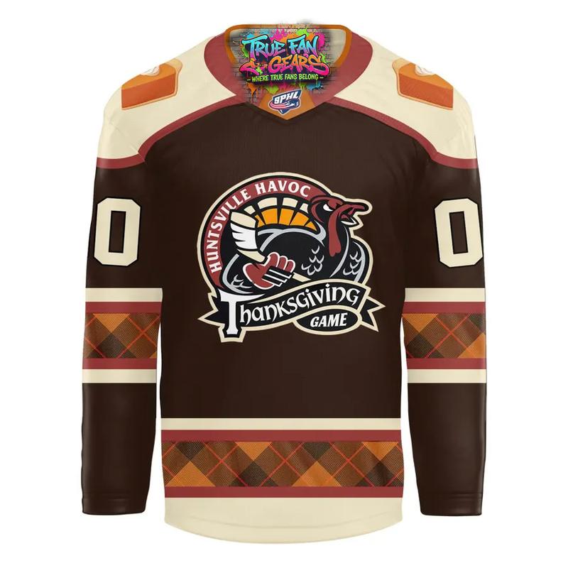 Huntsville Havoc Thanksgiving Game 2026 Limited Edition Hockey Jersey