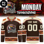 Huntsville Havoc Thanksgiving Game 2026 Personalized Hockey Jersey
