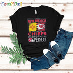 I Live In New Mexico And I Love The Kansas City Chiefs Which Means I’m Pretty Much Perfect T Shirt Nfl Chiefs Shirt