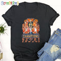 Illinois Fighting Illini 2024 Big Ten Men’s Basketball Tournament Champions Signatures T Shirt