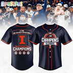 Illinois Fighting Illini 2024 Big Ten Men’s Basketball Conference Tournament Champions Jersey Shirt