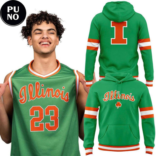 Illinois Fighting Illini 2026 Luck of the Illini Hoodie T-Shirt