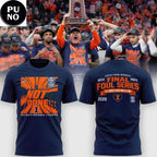 Illinois Fighting Illini 2026 NCAA Men’s Basketball Final Four Navy Hoodie Shirt