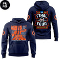 Illinois Fighting Illini 2026 NCAA Men’s Final Four Indianapolis Navy Hoodie Shirt