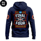 Illinois Fighting Illini 2026 NCAA Men’s Final Four Indianapolis Navy Hoodie Shirt