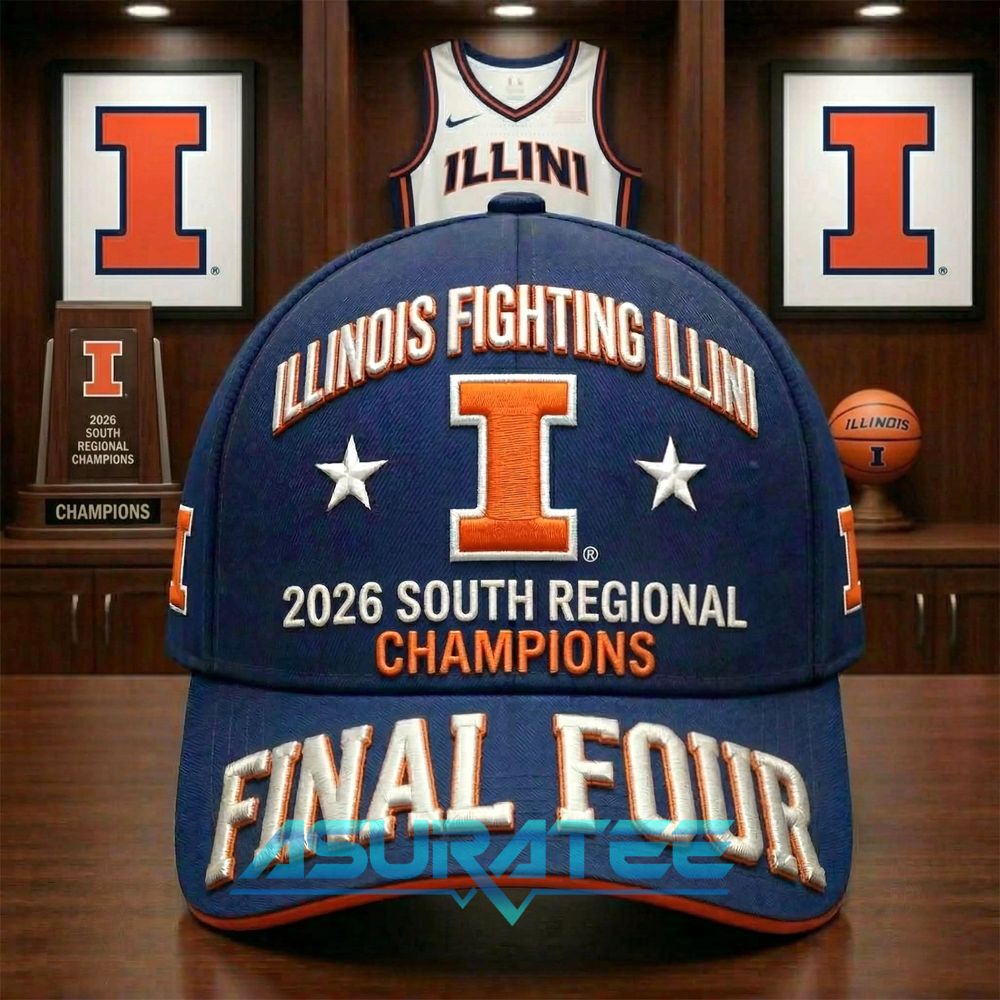 Illinois Fighting Illini 2026 South Regional Champions Final Four Classic Cap