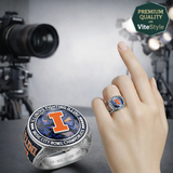 HOT Illinois Fighting Illini Championship 3D Ring