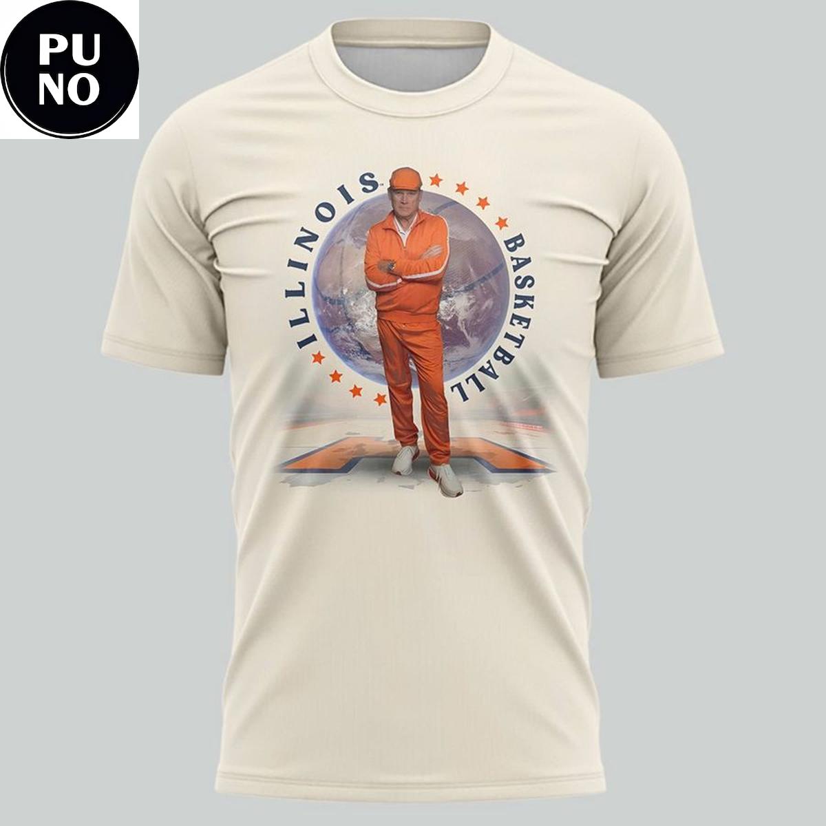 Illinois Fighting Illini Coach Brad Underwood Tracksuit Brad 2026 Shirt