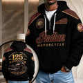 Indian Motorcycle 125th Anniversary 3D Unisex Waffle Hoodie – HOATT26845