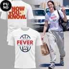 Indiana Fever 2026 Now You Know White T-Shirt