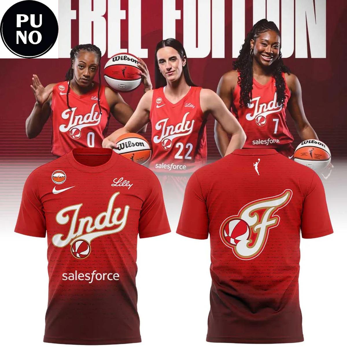 Indiana Fever 2026 Rebel New Season T-Shirt