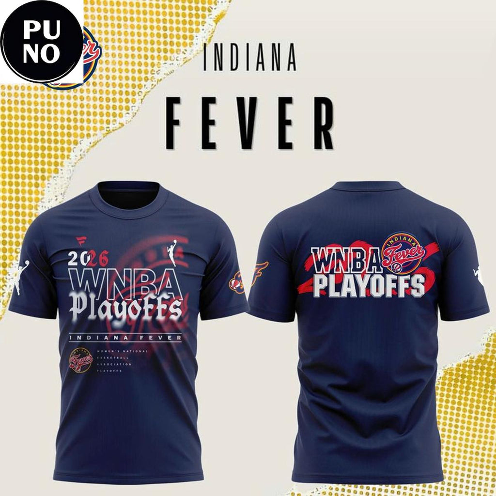 Indiana Fever 2026 WNBA Playoffs Hoodie T-Shirt