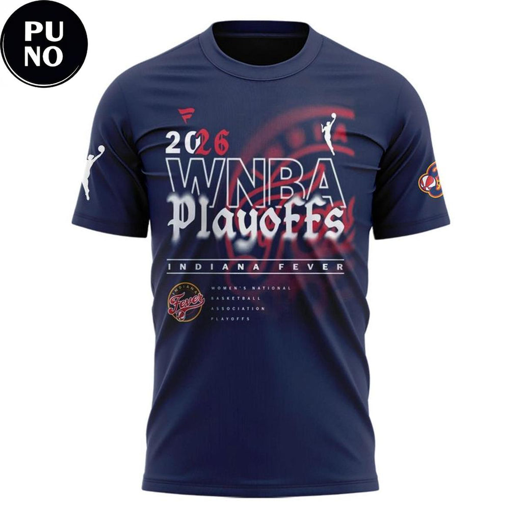 Indiana Fever 2026 WNBA Playoffs Hoodie T-Shirt