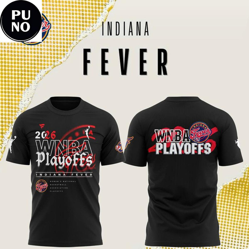 Indiana Fever 2026 WNBA Playoffs Hoodie T-Shirt
