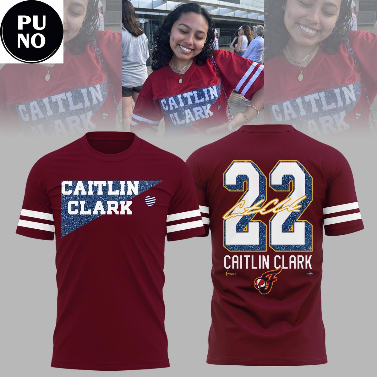 Indiana Fever Caitlin Clark #22 2026 Hoodie T-Shirt