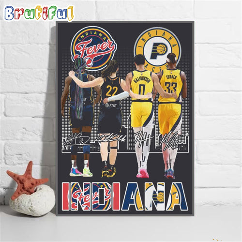 Indiana Fever The First Pick In The 2024 WNBA Poste Canvas Art