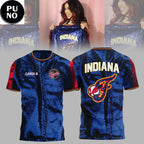 Indiana Fever x Cardi B 2026 Glitter Pattern Hoodie T-Shirt