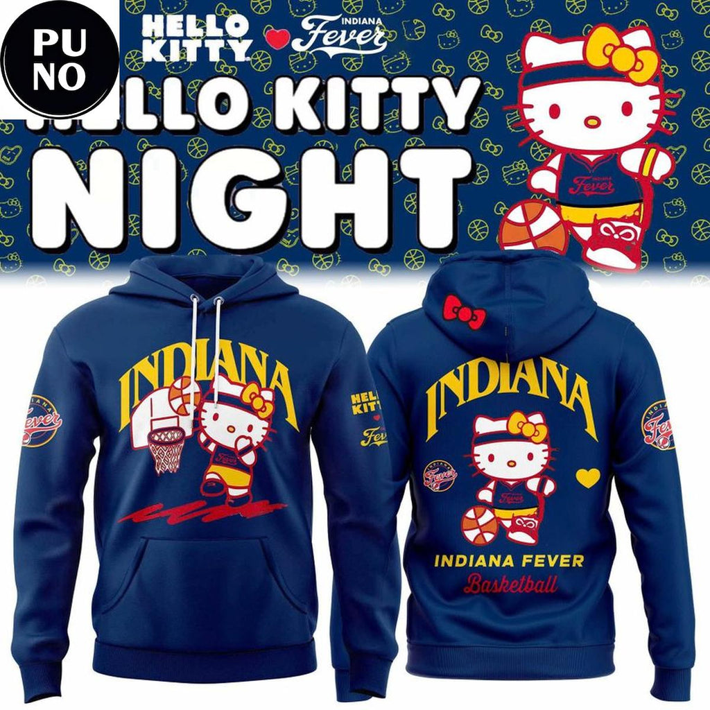 Indiana Fever x Hello Kitty Night 2026 Hoodie T-Shirt
