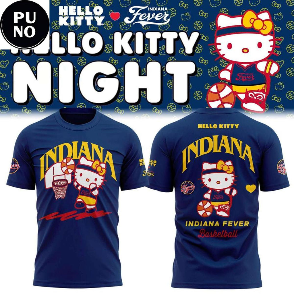 Indiana Fever x Hello Kitty Night 2026 Hoodie T-Shirt