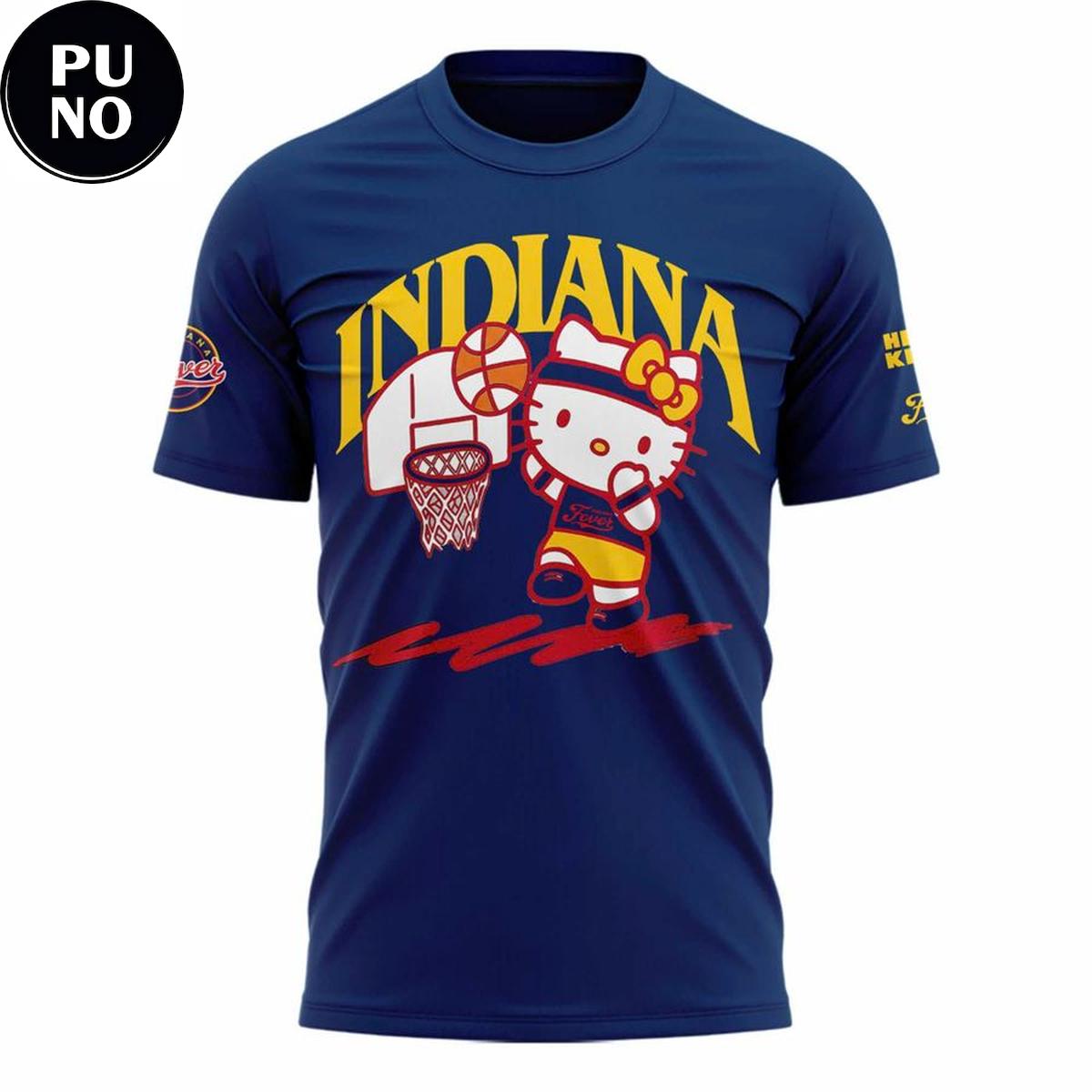 Indiana Fever x Hello Kitty Night 2026 Hoodie T-Shirt