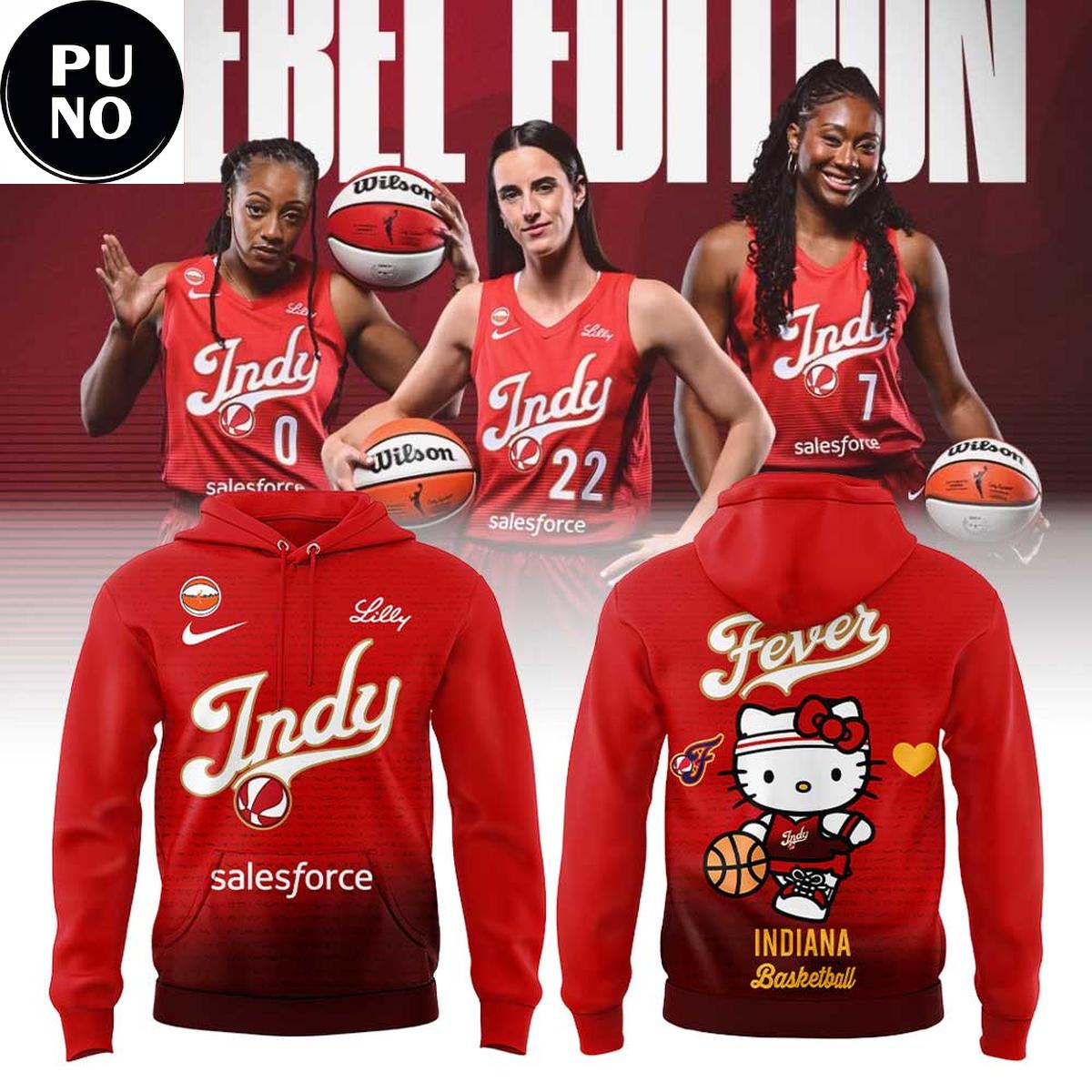 Indiana Fever x Hello Kitty Night 2026 New Season Hoodie