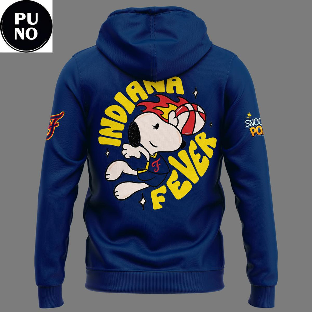 Indiana Fever x Peanuts Night 2026 Hoodie T-Shirt